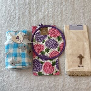 NWT towels and blanket